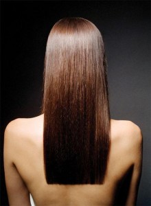 Девушка-русалка, или красота прямых волос