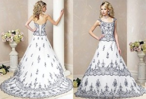 Не только белый! Самые модные цвета свадебных платьев